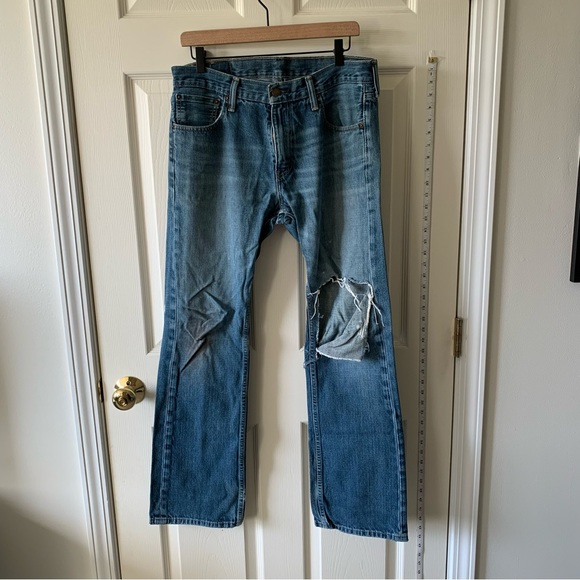 Levi's Other - Levi’s 527 Distressed Jeans 33W, 32L